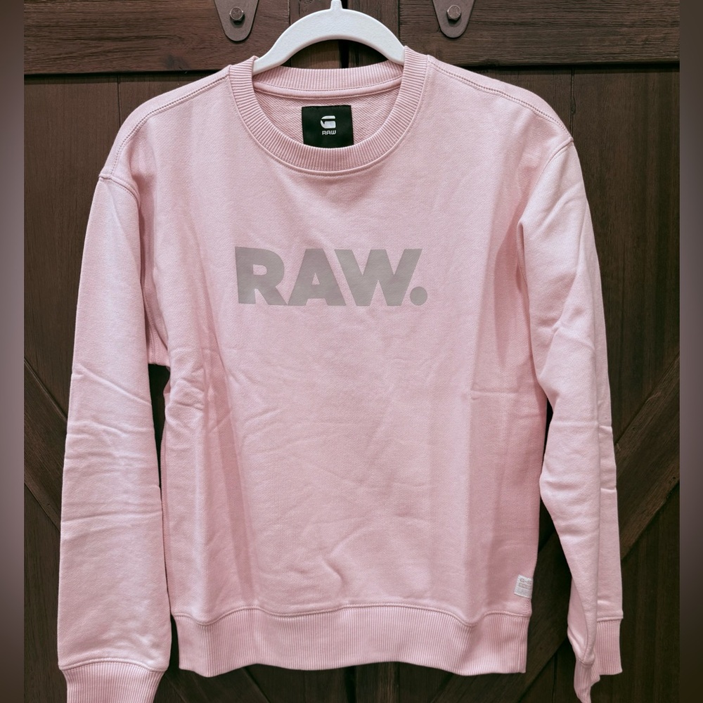 G-Star‎ Premium Core Pink Crew Neck Sweater - Picture 3 of 6